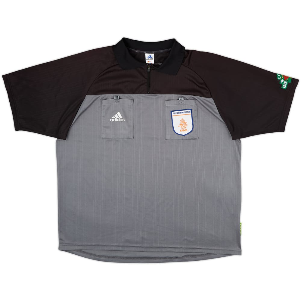 1990s Netherlands adidas Referee L/S Shirt - 9/10 - (XXL)