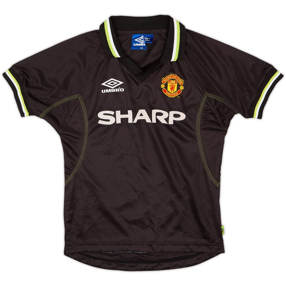 1998-99 Manchester United Third Shirt - 8/10 - (S.Boys)