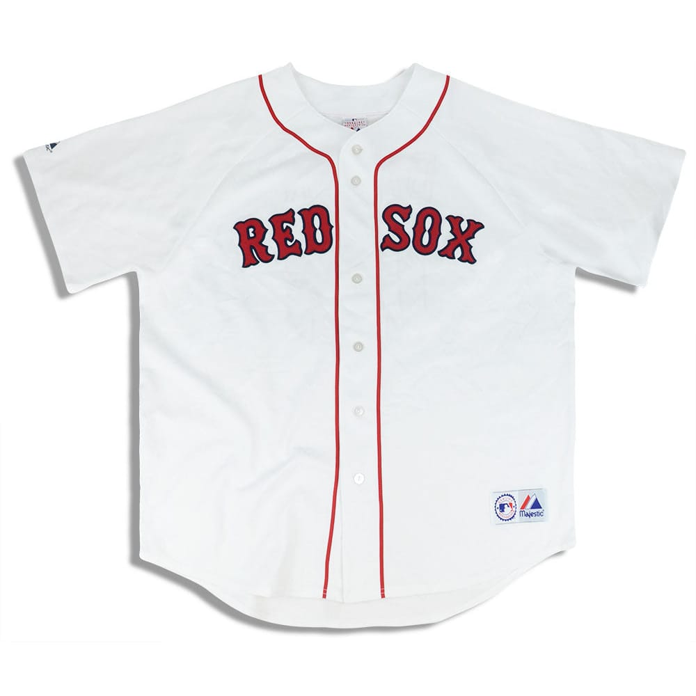 2005-08 Boston Red Sox Majestic Jersey (Home) Y