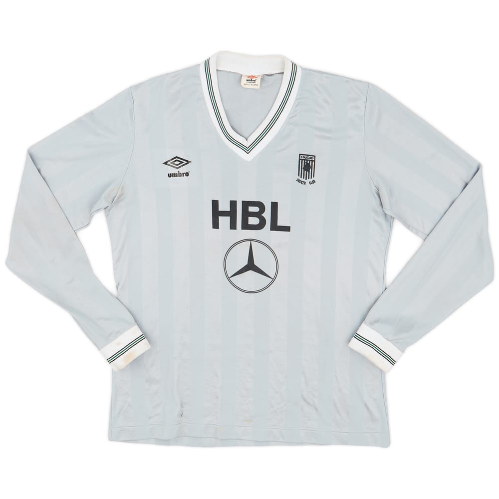 1986 Spartans Match Worn Away Shirt #12