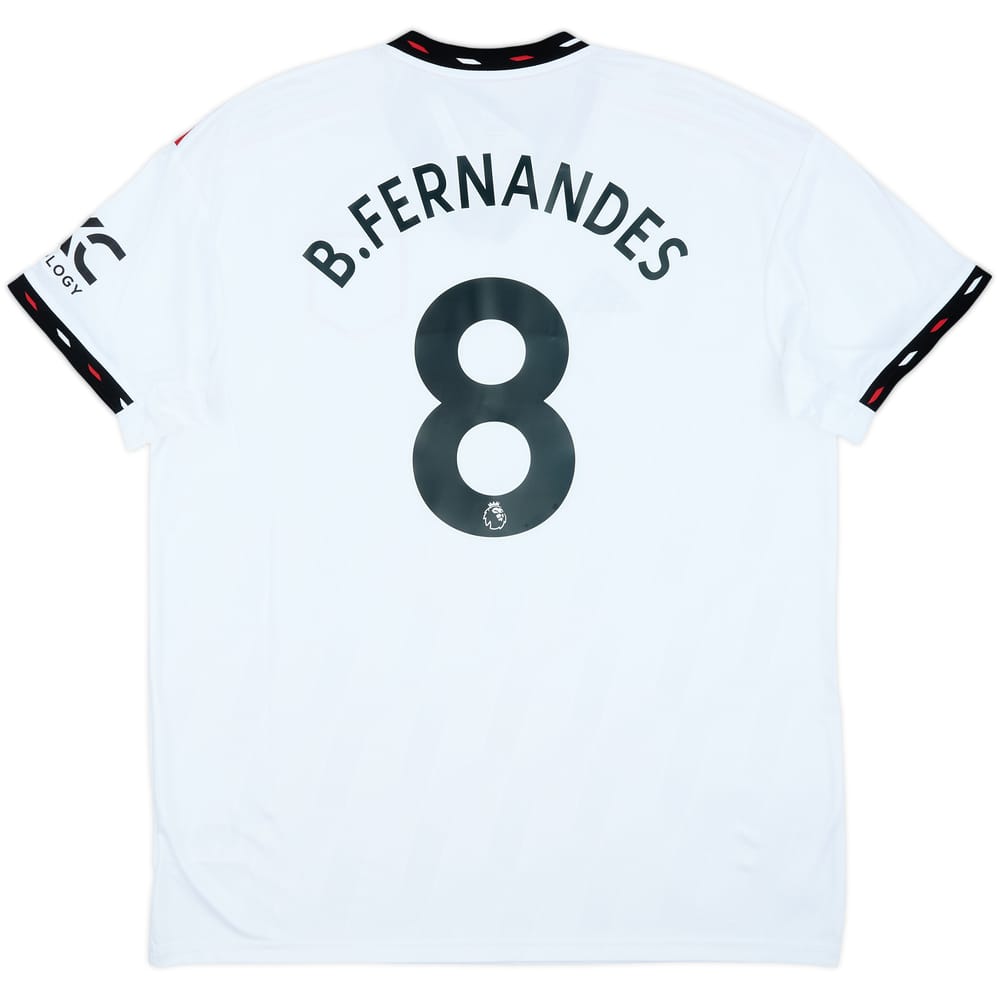 2022-23 Manchester United Away Shirt B.Fernandes #8 (XL)