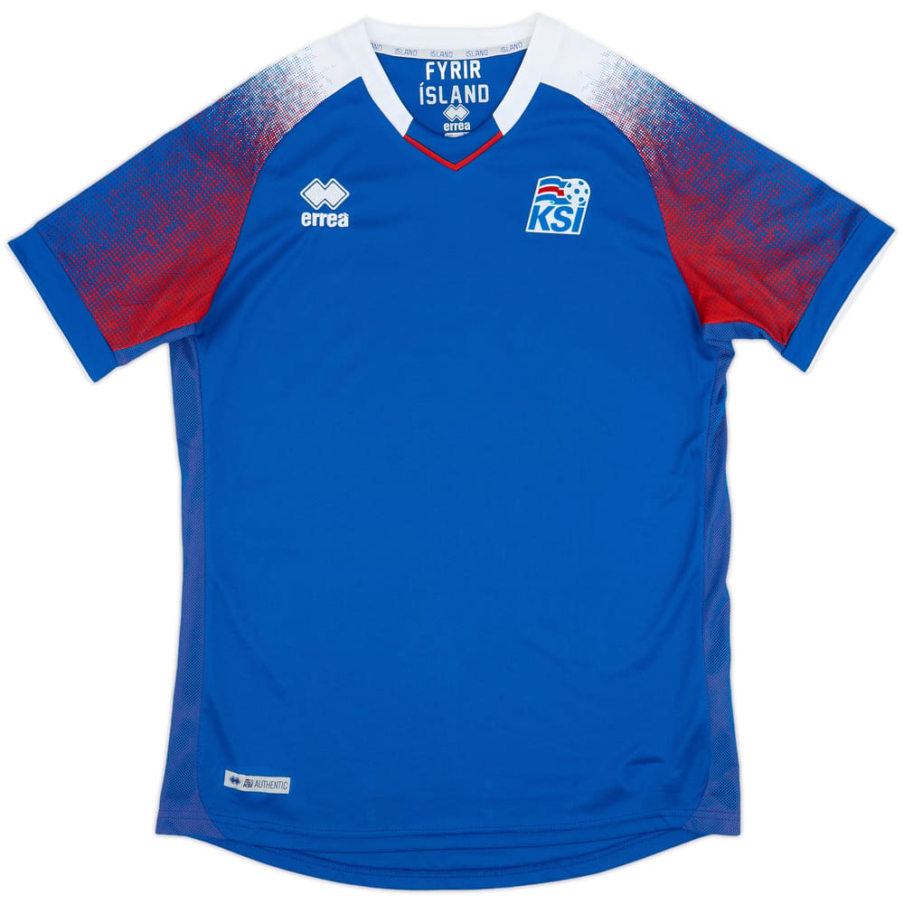 2018-19 Iceland Home Shirt - 8/10 - (XL)