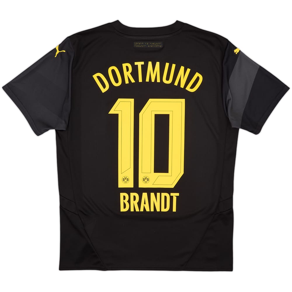 2024-25 Borussia Dortmund Away Shirt Brandt #10 - 10/10 - (M)