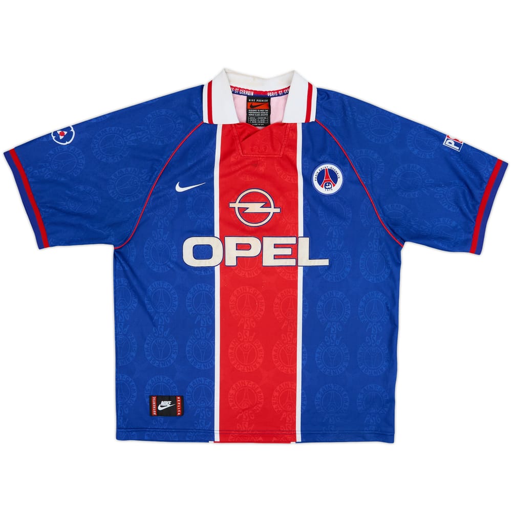 1996-97 Paris Saint-Germain Home Shirt - 8/10 - (XL)
