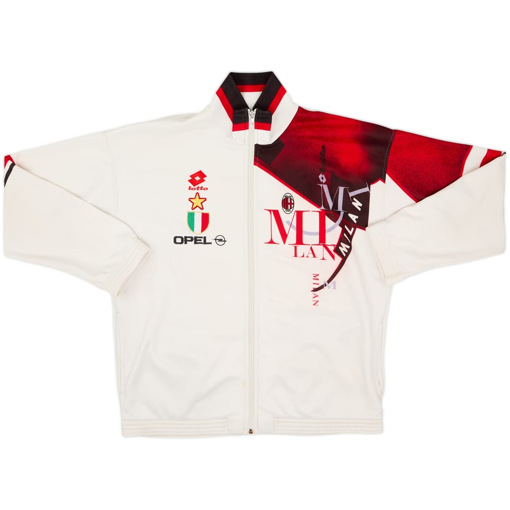 1993-94 AC Milan Lotto Track Jacket - 5/10 - (XL)