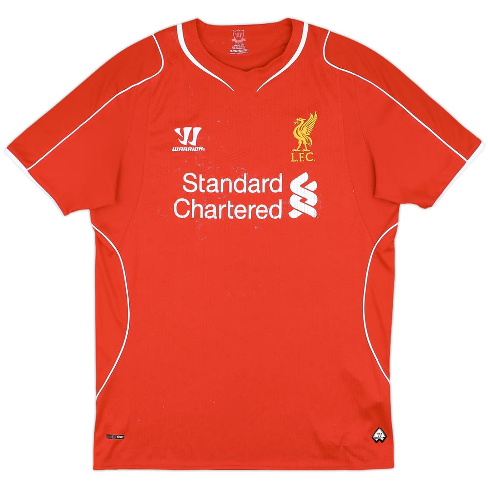 2014-15 Liverpool Home Shirt - 4/10 - (L)
