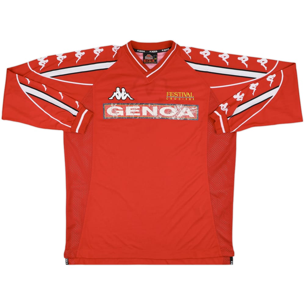 1999-00 Genoa Kappa Training L/S Shirt - 5/10 - (L)