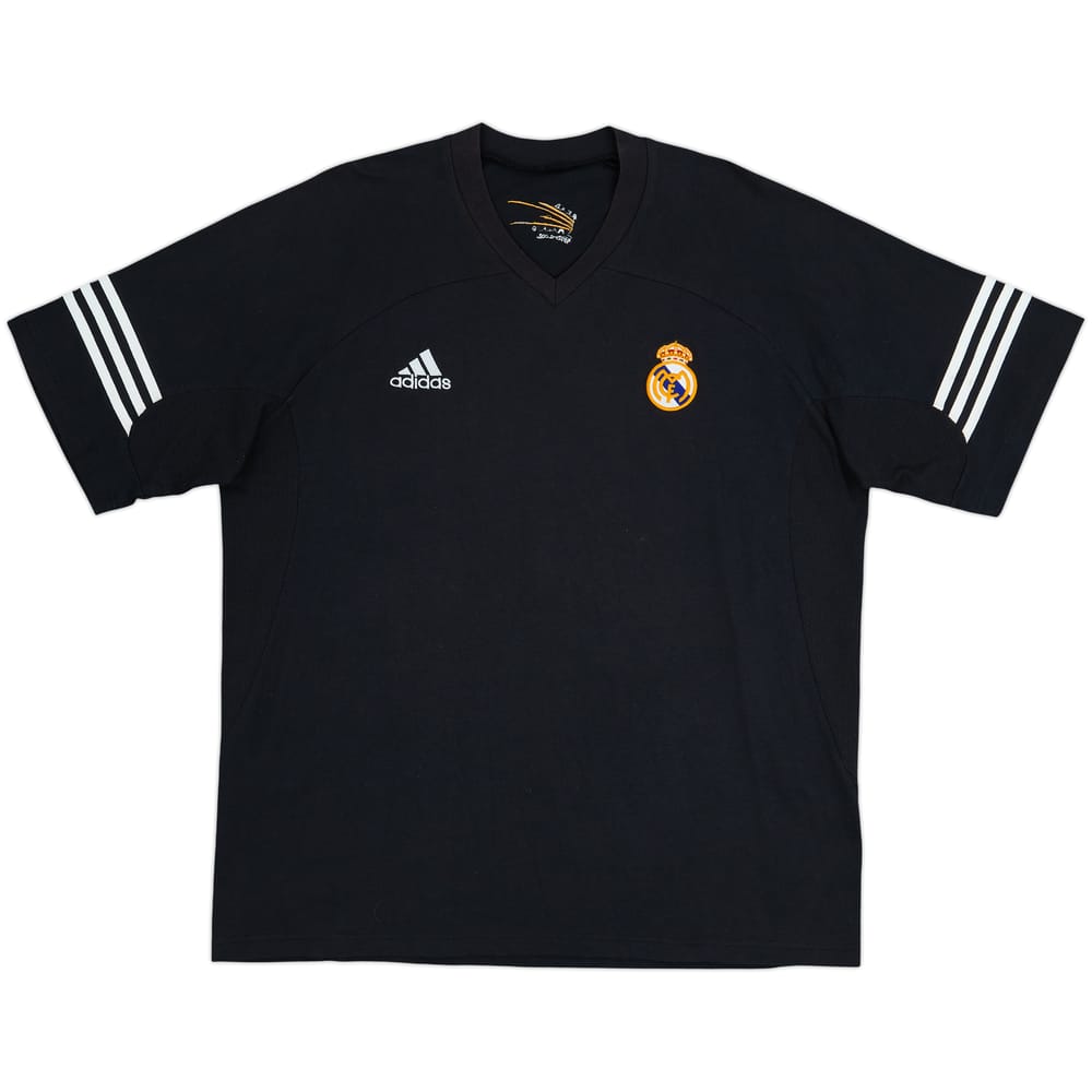 2002-03 Real Madrid adidas Cotton Tee - 7/10 - (XL)
