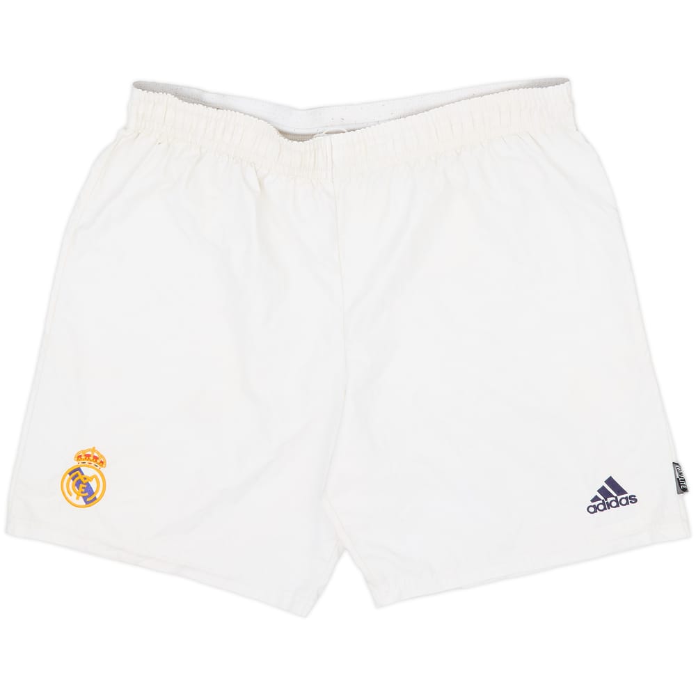 2001-02 Real Madrid Home Shorts - 5/10 - (XL)