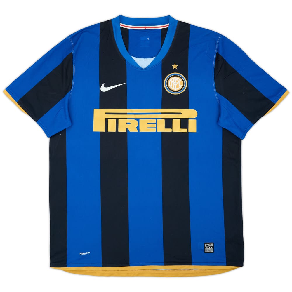 2008-09 Inter Milan Home Shirt - 6/10 - (L)