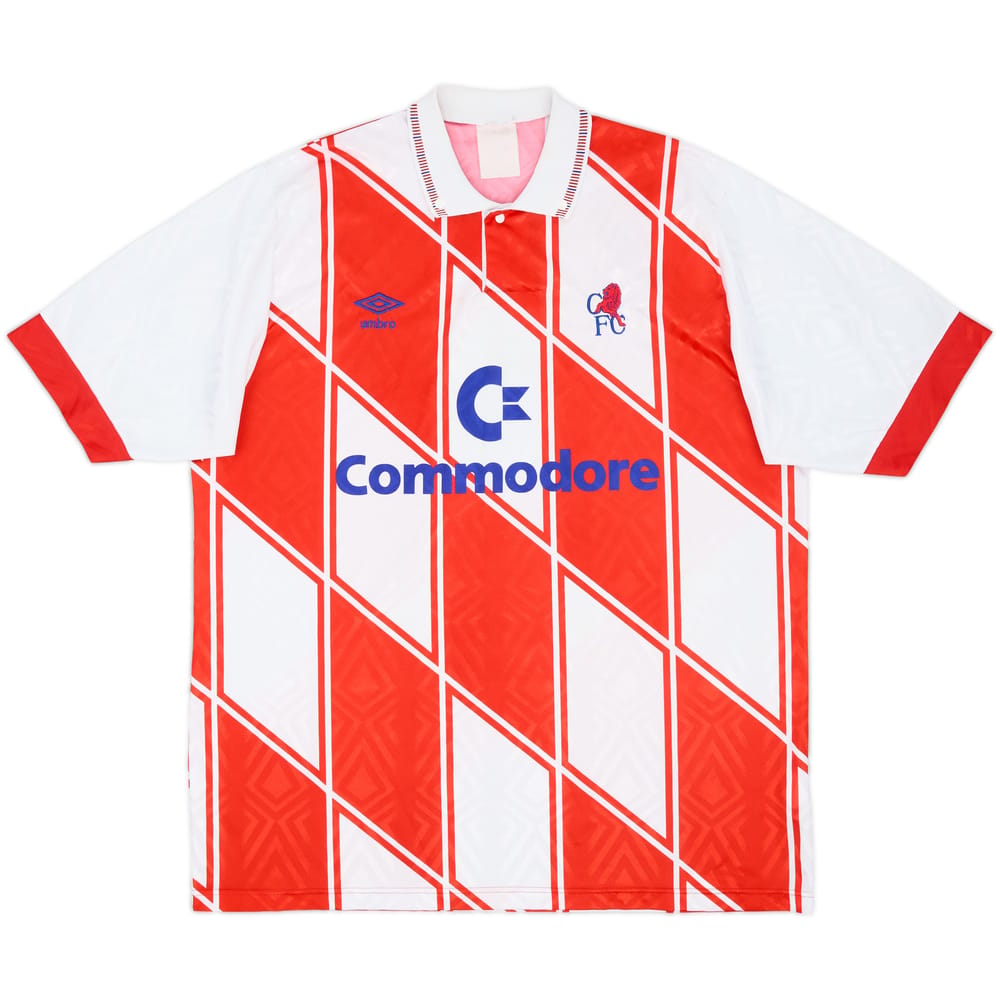 1990-92 Chelsea Away Shirt - 8/10 - (XL)