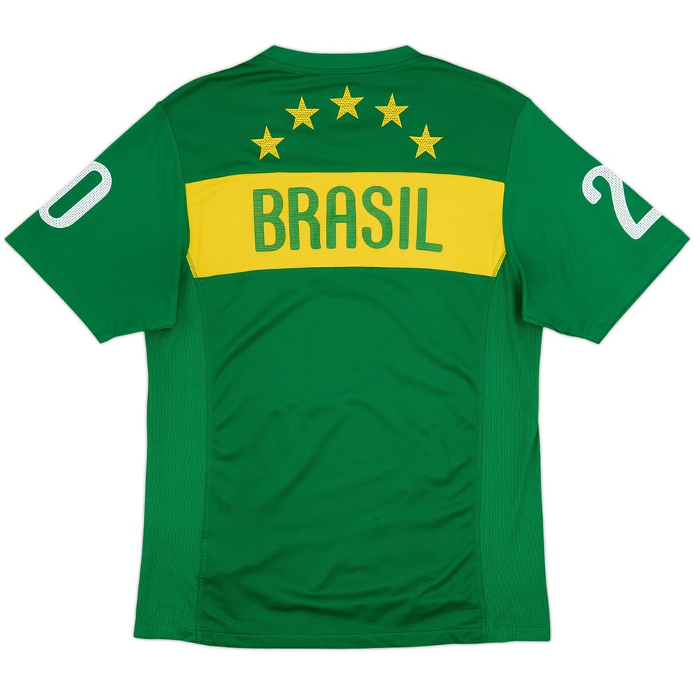 2010-12 Brazil Nike Training Shirt - 5/10 - (M)