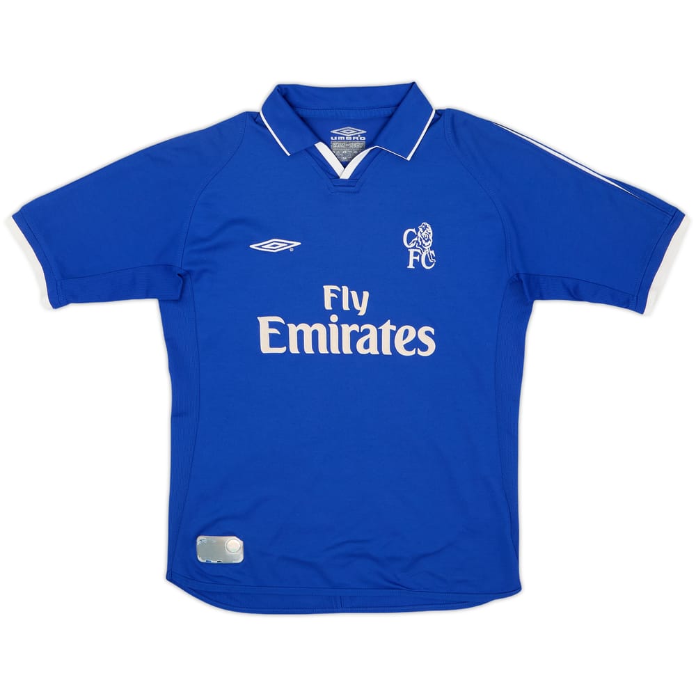 2001-03 Chelsea Home Shirt - 5/10 - (11-12 Years)
