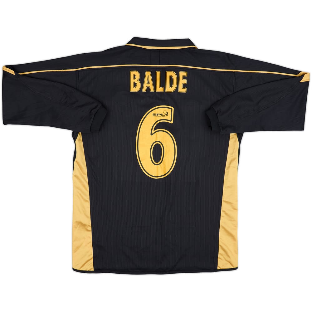 2003-04 Celtic Away L/S Shirt Balde #6 - 9/10 - (M)
