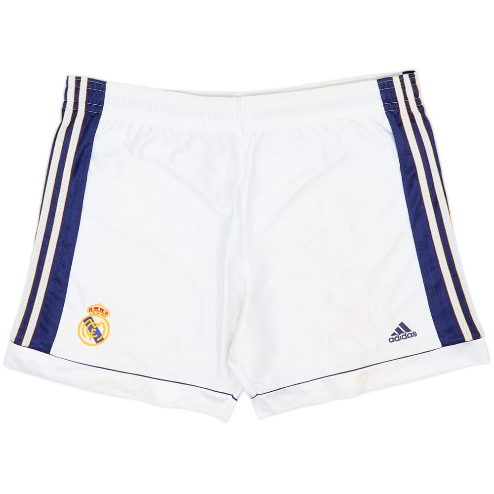 1998-00 Real Madrid Home Shorts - 5/10 - (L)