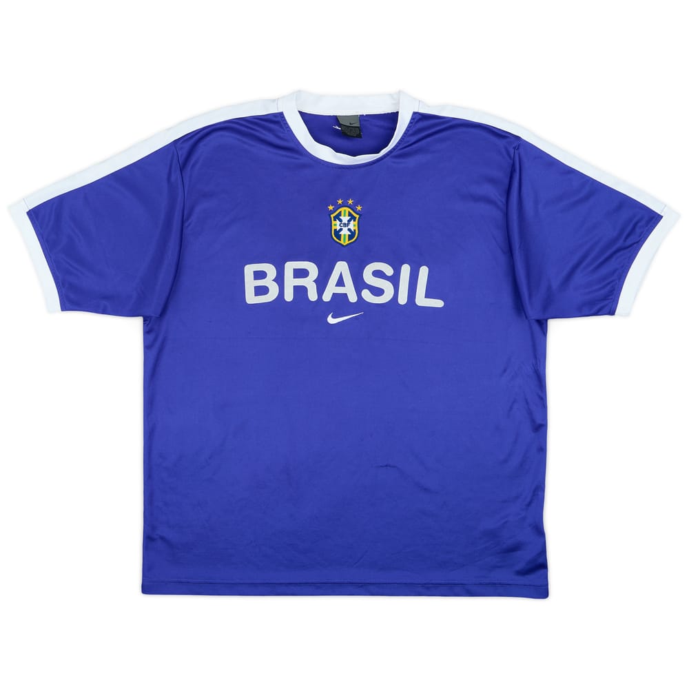 2002 Brazil Nike Training Shirt - 8/10 - (L)