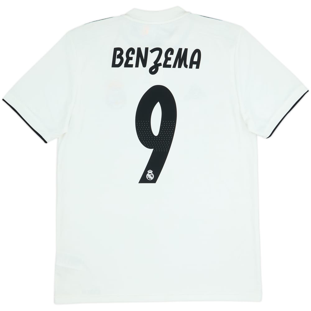2018-19 Real Madrid Home Shirt Benzema #9 (M)