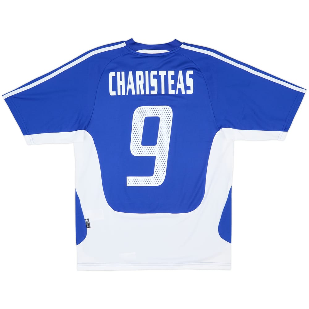 2004-06 Greece Home Shirt Charisteas #9 (S)
