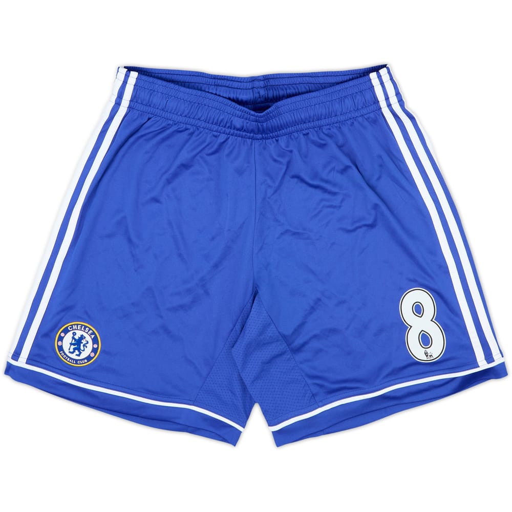 2013-14 Chelsea Home Shorts #8 (Lampard) - 8/10 - (L)