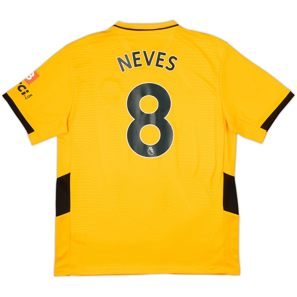 2021-22 Wolves Home Shirt Neves #8 (XL)
