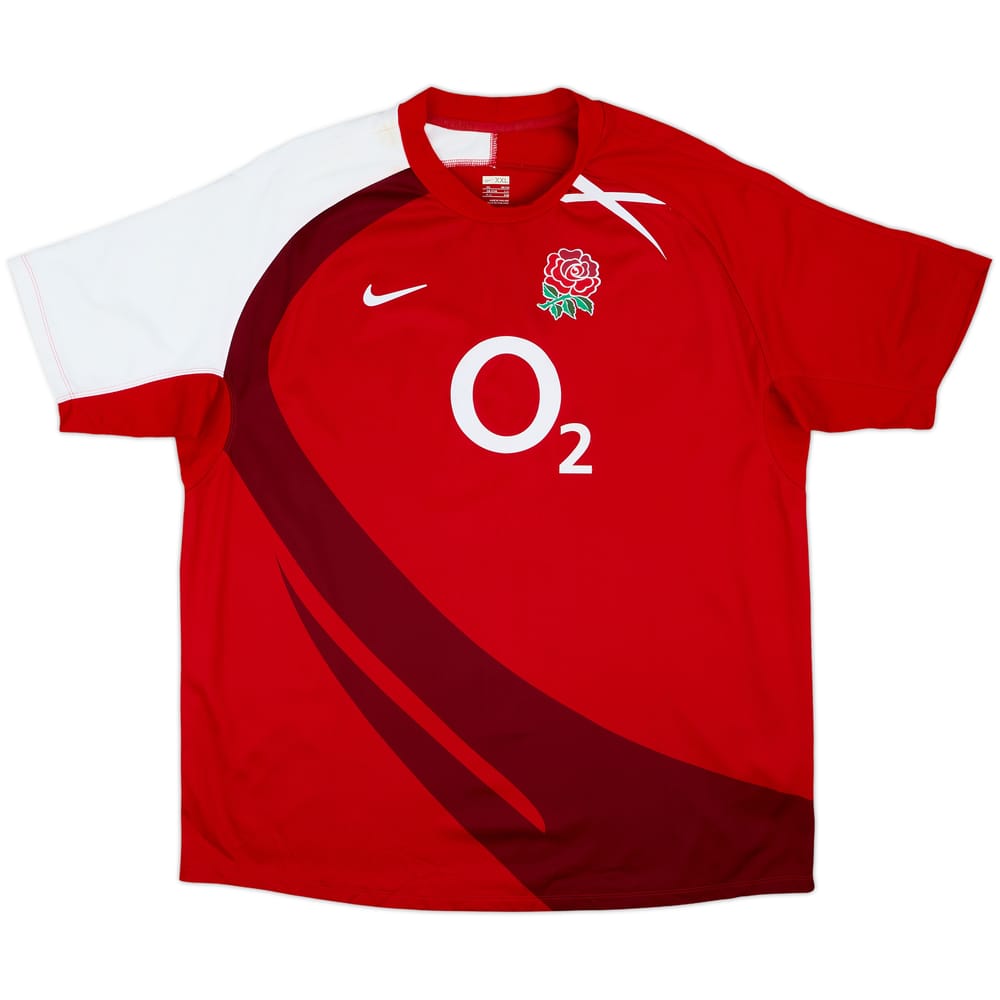 2007 England Rugby Away Shirt - 7/10 - (XXL)