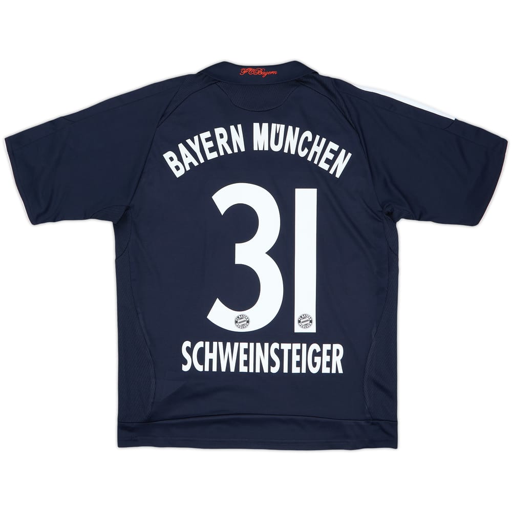 2008-09 Bayern Munich Away Shirt Schweinsteiger #31 - 6/10 - (13-14 Years)