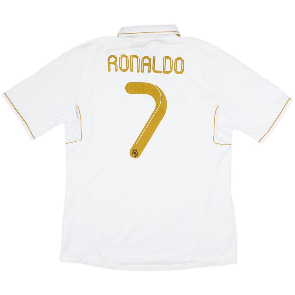 2011-12 Real Madrid Home Shirt Ronaldo #7 - 6/10 - (XL)