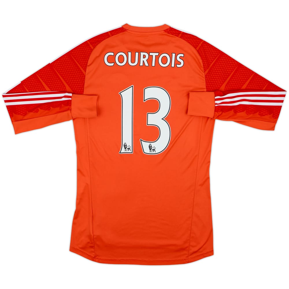 2014-15 Chelsea GK Shirt Courtois #13 - 6/10 - (S)