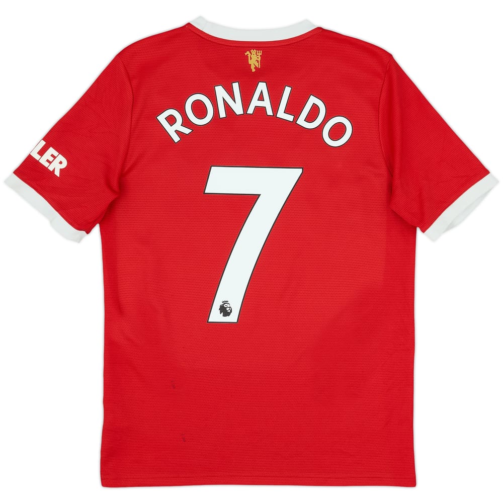 2021-22 Manchester United Home Shirt Ronaldo #7 - 6/10 - (15-16 Years)