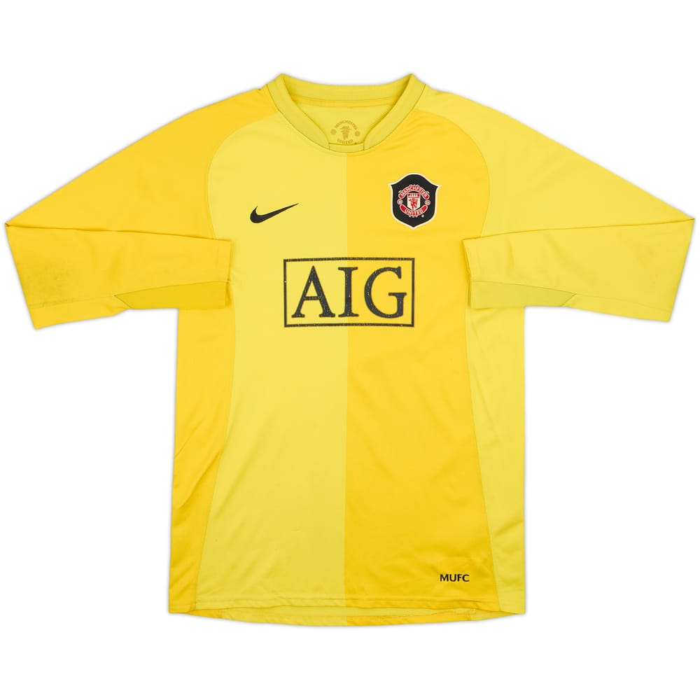 2006-07 Manchester United GK Shirt - 5/10 - (XL.Boys)