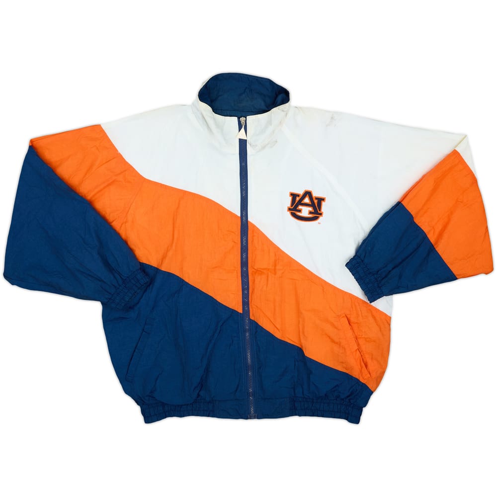 1990s Auburn Tigers Red Oak Sportswear Windbreaker Jacket - 7/10 - (M)