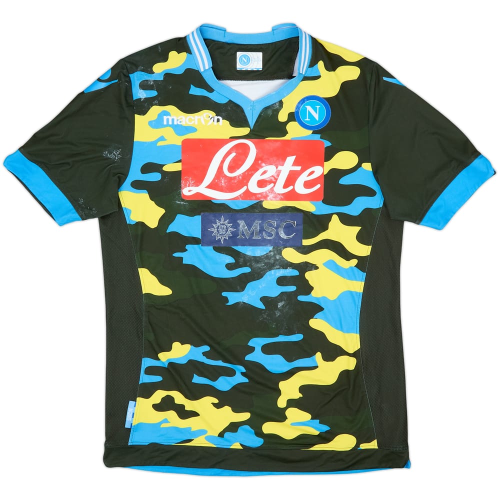 2013-14 Napoli Fourth Shirt - 4/10 - (XXL)