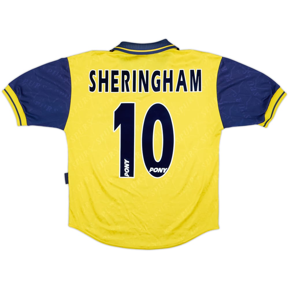 1995-97 Tottenham Third Shirt Sheringham #10 - 7/10 - (L)