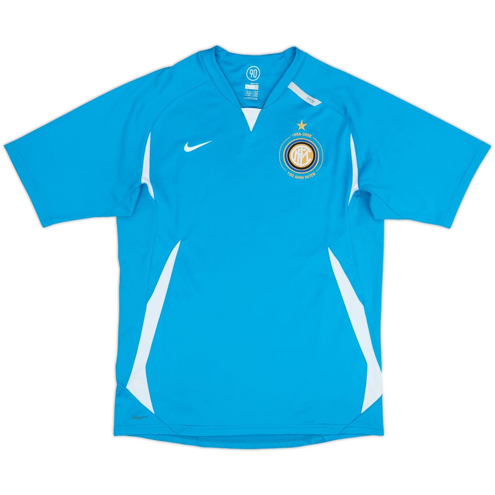 2007-08 Inter Milan Nike Training Shirt - 9/10 - (M)