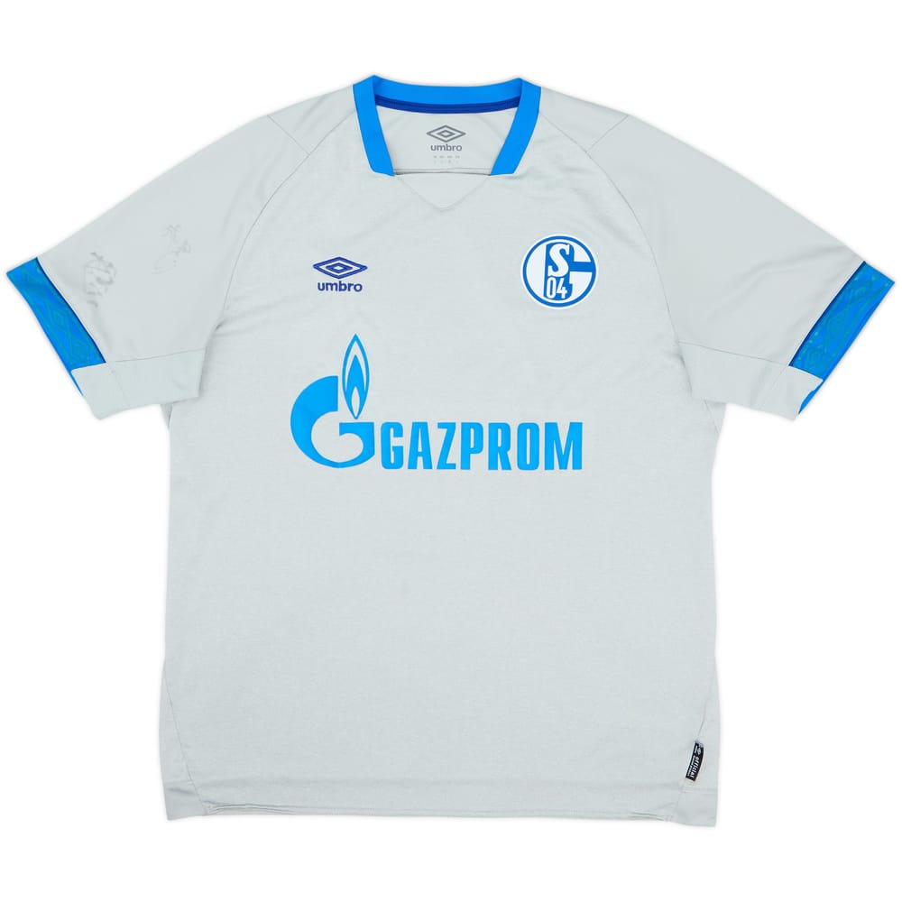 2018-19 Schalke Signed Away Shirt - 6/10 - (L)