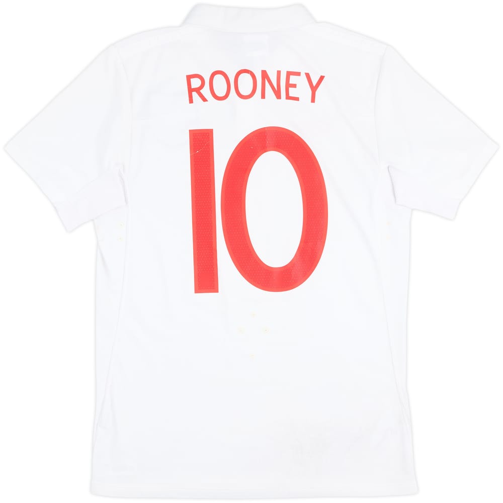 2009-10 England 'South Africa' Home Shirt Rooney #10 - 5/10 - (M)