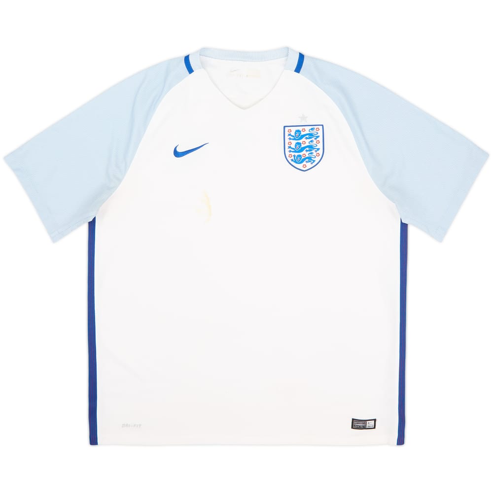 2016-17 England Home Shirt - 5/10 - (XL)