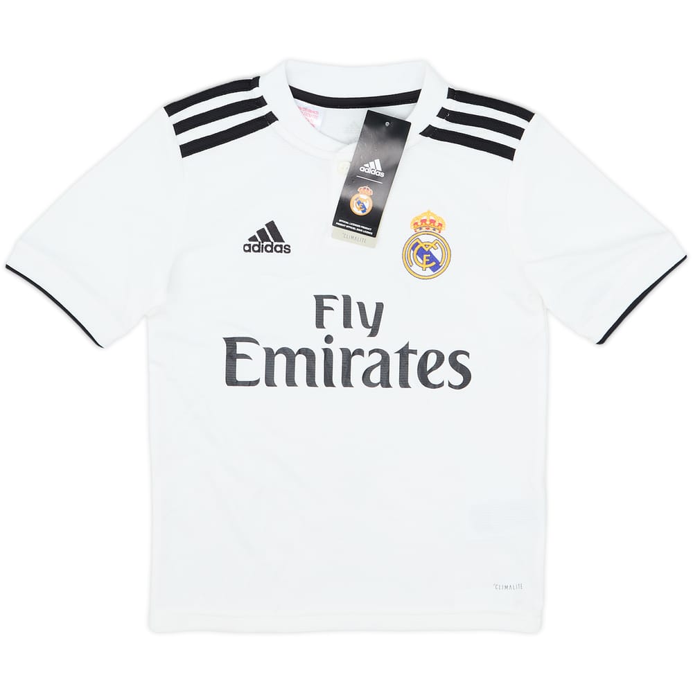 2018-19 Real Madrid Home Shirt (S.Boys)