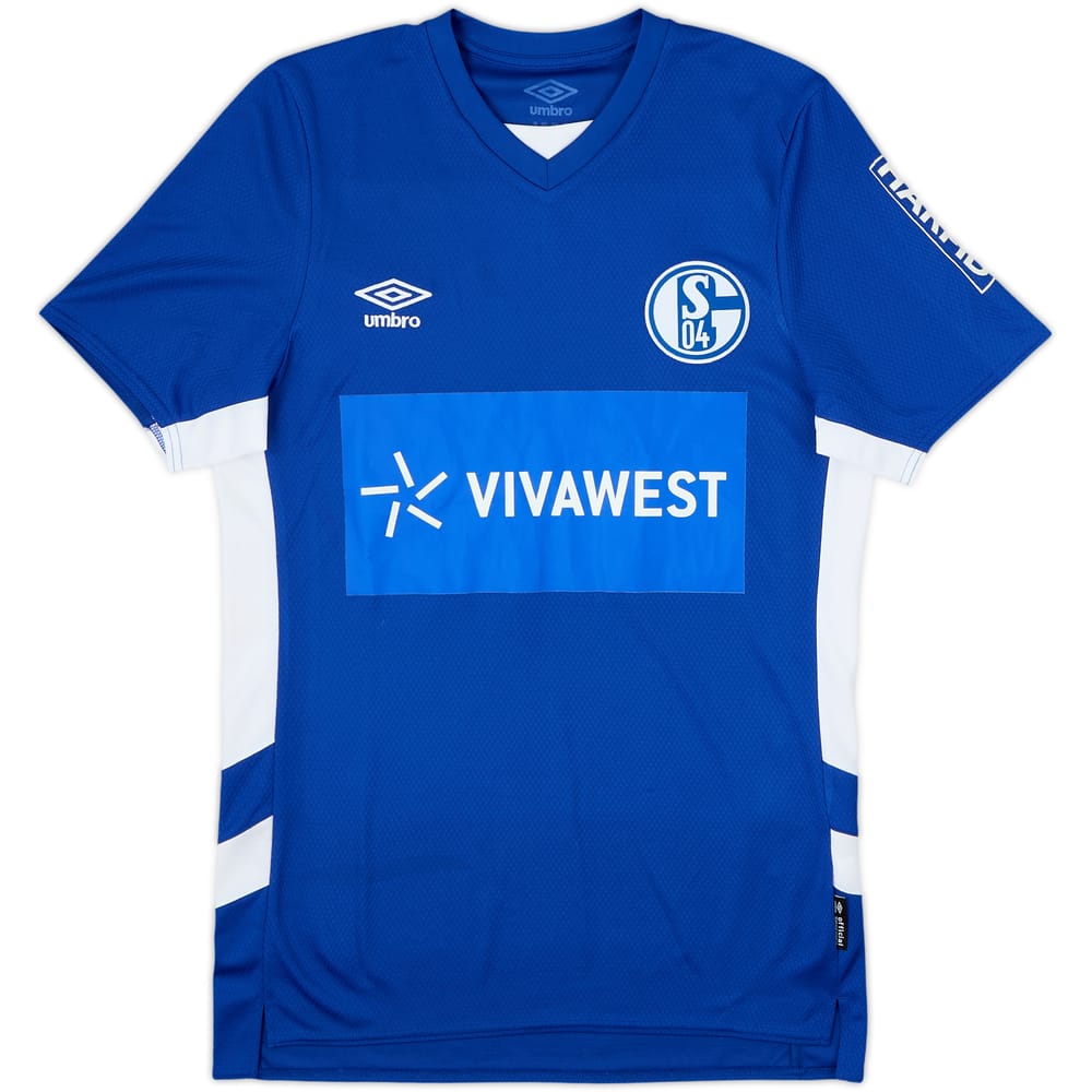2021-22 Schalke Home Shirt - 9/10 - (S)