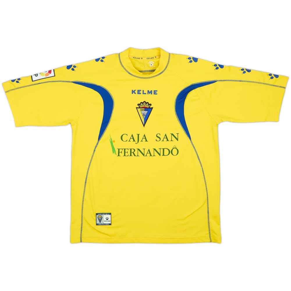 2005-06 Cadiz Home Shirt - 7/10 - (M)