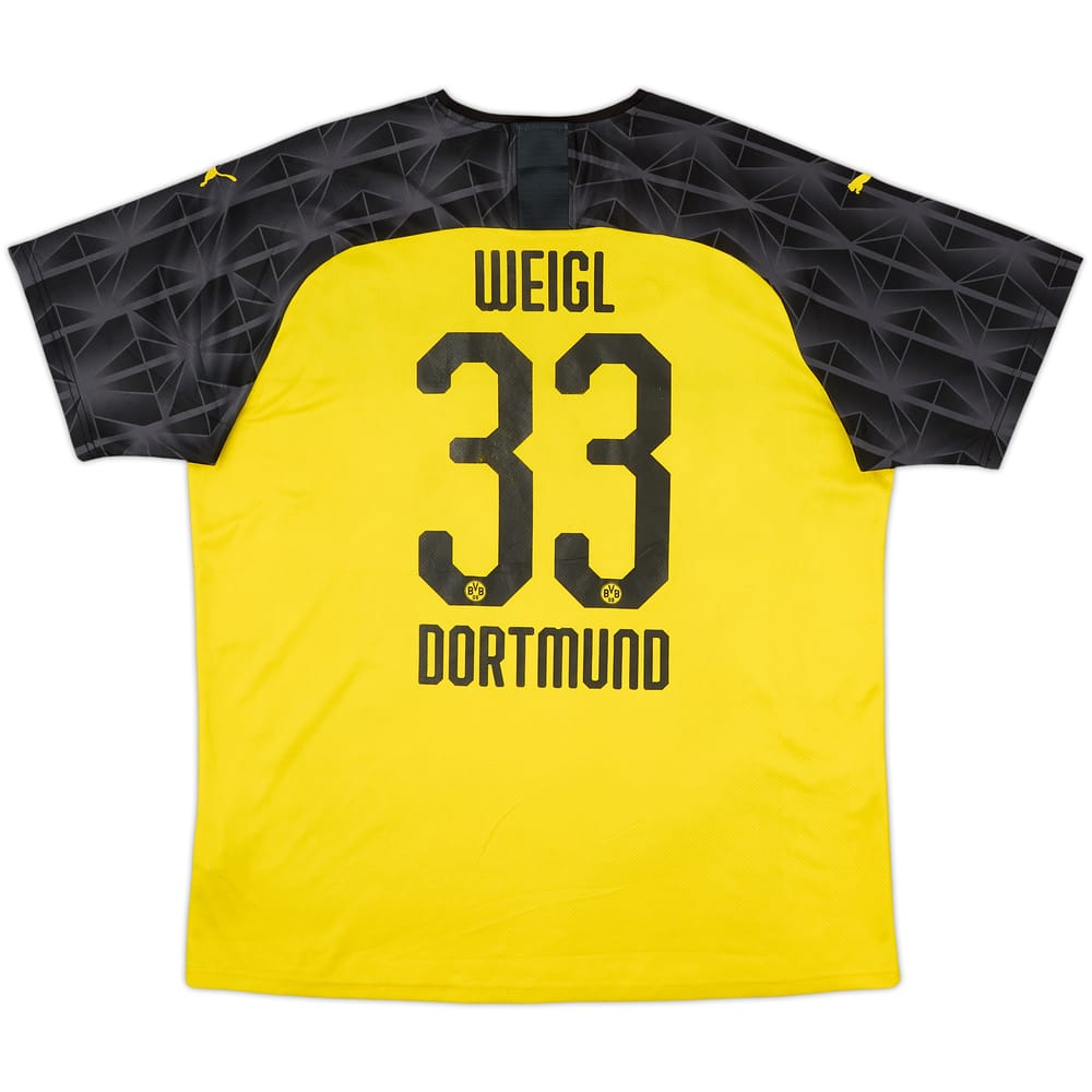 2019-20 Borussia Dortmund CL Shirt Weigl #33 - 6/10 - (XXL)