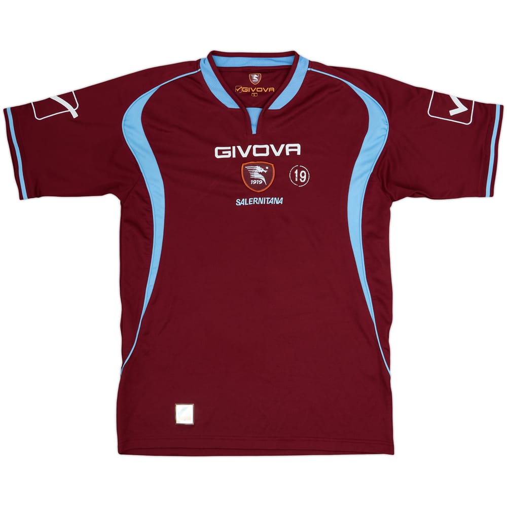 2010-11 Salernitana Player Issue Givova Training Shirt #19 - 7/10 - (L)