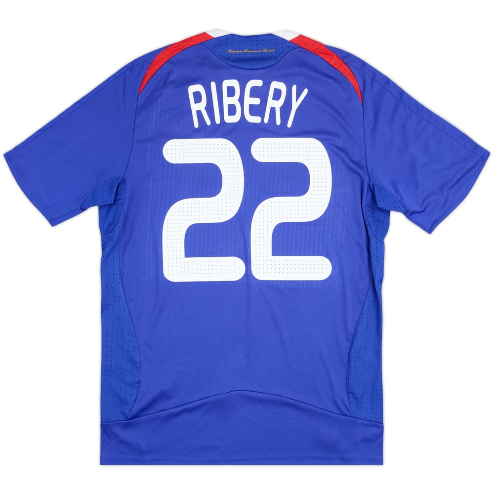2007-08 France Home Shirt Ribery #22 - 6/10 - (M)