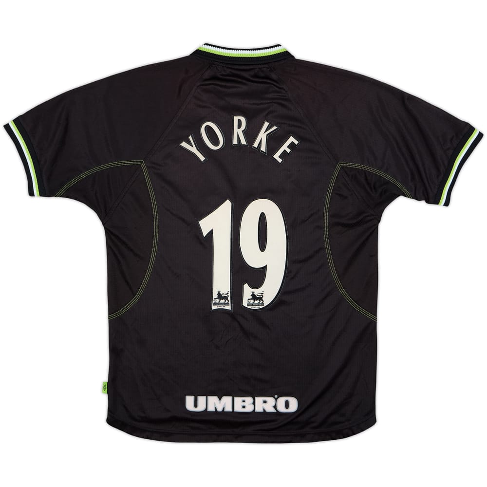 1998-99 Manchester United Third Shirt Yorke #19 - 8/10 - (M)