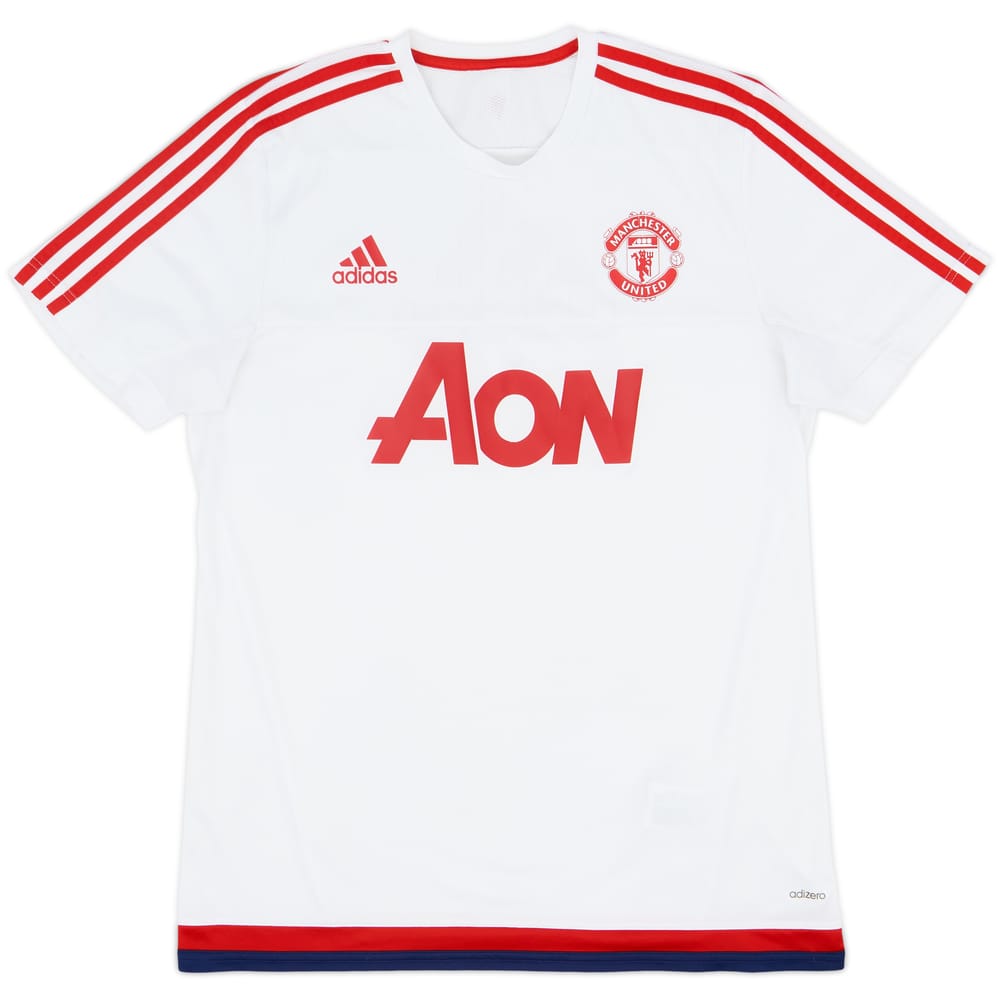2015-16 Manchester United adizero Training Shirt - 6/10 - (L)