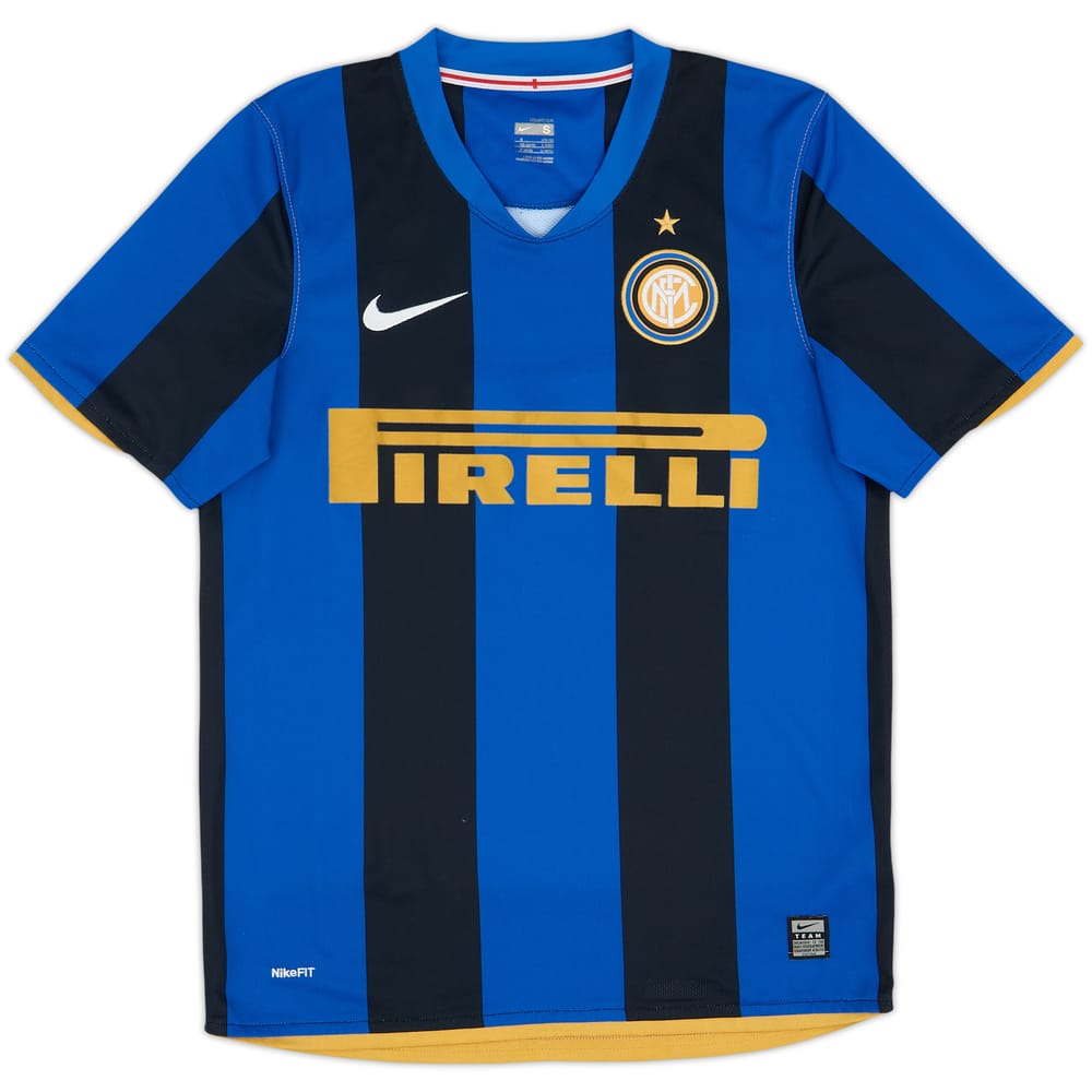 2008-09 Inter Milan Home Shirt - 6/10 - (S)