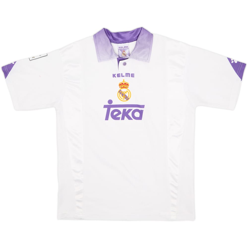 1997-98 Real Madrid Home Shirt - 8/10 - (14-15 Years)
