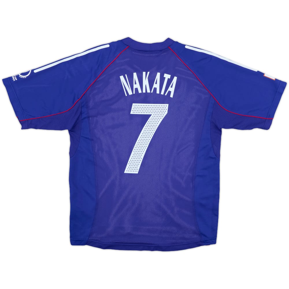 2002-04 Japan Player Issue Home Shirt Nakata #7 - 8/10 - (L)