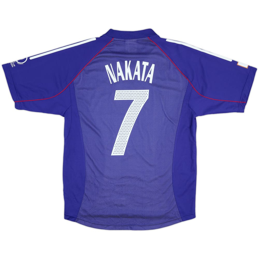 2002-04 Japan Home Shirt Nakata #7 - 9/10 - (L)