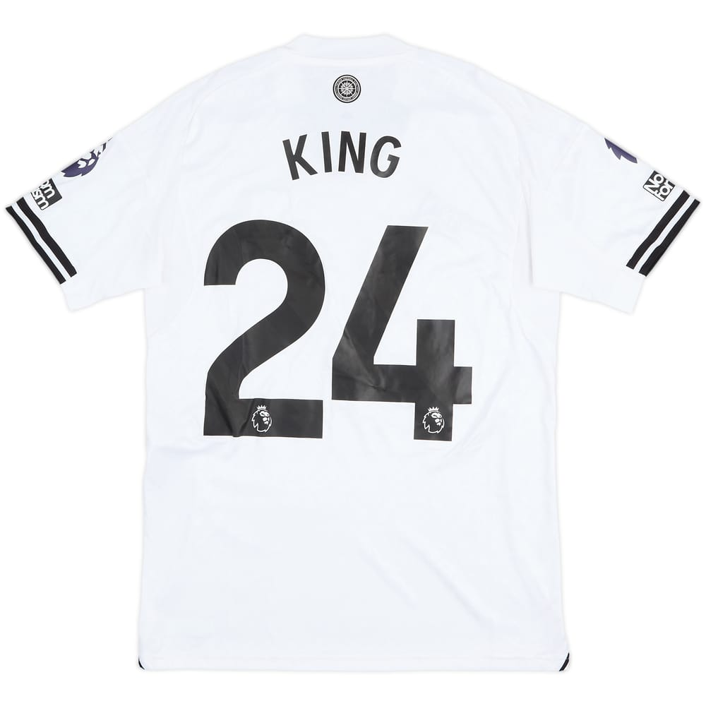 2025-26 Fulham Match Issue Home Shirt King #24